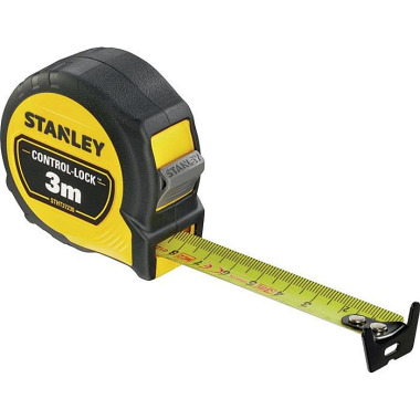 Taschenrollbandmaß Compact Pro L.3m B.19mm EG II (± 0,5 mm/m) STANLEY STHT37230-0