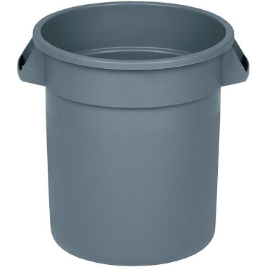 Mehrzwecktonne grau 38l PE Außen-Ø400xH435mm RUBBERMAID FG261000GRAY