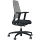 Bürodrehstuhl m.Synchr.-Techn.schwarz/p latingrau 390-510mm 7639A208KGSR75WGS077.033 077.0