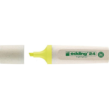 Textmarker 24 EcoLine gelb Strich-B.2-5mm Keilspitze EDDING 4-24005