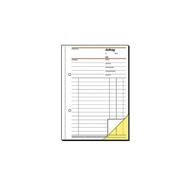 SIGEL Auftragsformular SD 001 DIN A5 selbstdurchsch reibend 2x40Blatt 114011900