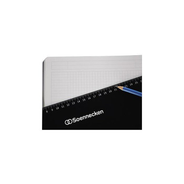 Soennecken Officebook 235 3 DIN A4+ 90g 80Bl. Linea l/Lesezeichen kar. 111227602