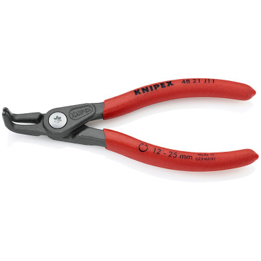 Knipex Precision Circlip Pliers grey atramentized 130mm 48 21 J11