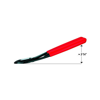 Knipex High Leverage Diagonal Cutter chrome plated plastic coated 200mm 74 21 200