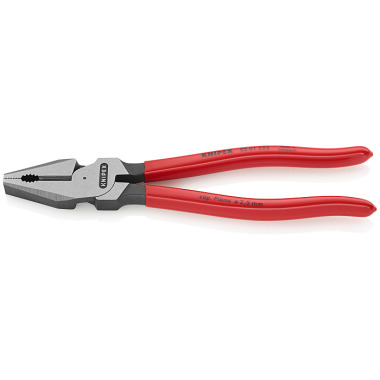 Knipex High Leverage Combination Pliers black atramentized plastic coated 225mm 02 01 225