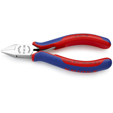 Knipex Electronics Diagonal Cutter with multi-component grips 130mm 77 42 130