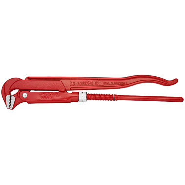 Knipex Pipe Wrench 90° red powder-coated 310mm 83 10 010