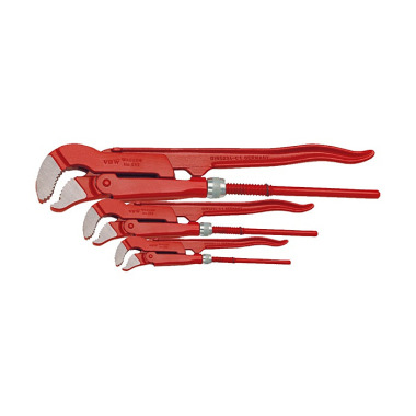 VBW Sets of pipe wrenches 3 sizes, 3-teilig: 1", 1 ½", 2" 991 952