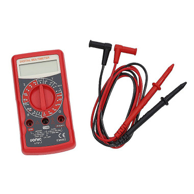 Sonic Digital multimeter, olika mätområden 47035