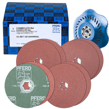 PFERD COMBICLICK CC SET 125 UNIVERSAL 42098001