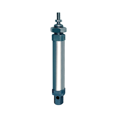 Riegler Rund cylinder, dubbelverkande, solenoid, kolv Ø 10, slaglängd 10, M5 105757