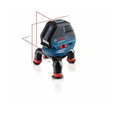 Bosch Linienlaser GLL 3-50, mit Laser-Empfänger LR2, Universalhalterung BM1, L-BOXX 0601063803