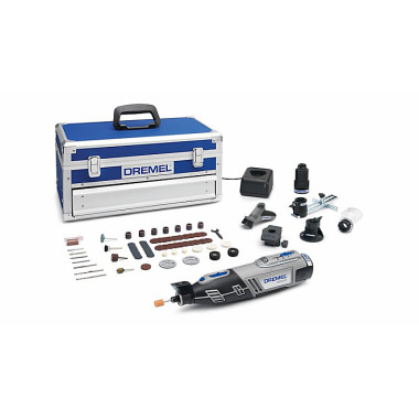 Bosch DREMEL® Platin-Edition 8220-5/65 Akku-Multifunktionswerkz. 12V, 5 Vorsatzger., 65 Zubehör F0138220JK