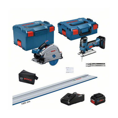 Bosch GKT18V+GST18V+2xPC 18V+FSN+GAL  JK 0615990M69