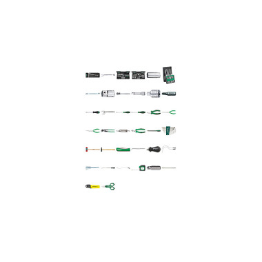 STAHLWILLE 13200AN Basic Tool Set For Aircraft Mechanics 97846011