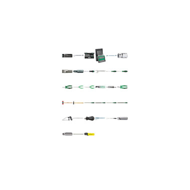 STAHLWILLE 13205AN Standard Aircraft Maintenance Tool Set 97846012