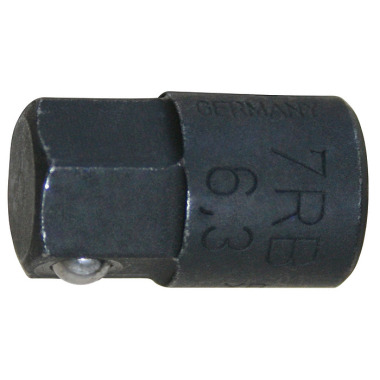 GEDORE Bitadapter 1/4 sexkant, 10 mm för 7 R / 7 UR 7 RB-6,3