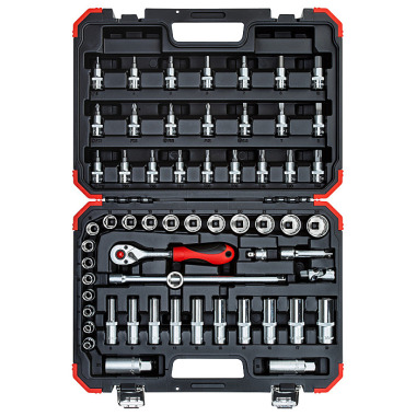 GEDORE röd hylsnyckelsats 3/8 SW6-24mm 59st R59003059