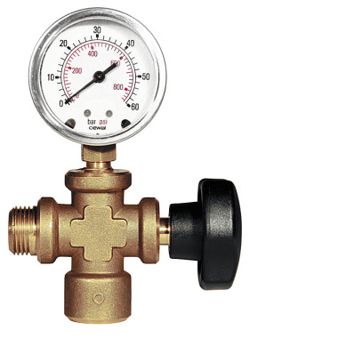 REMS Anslutning+manometer+avstängningsventil. 115110 R