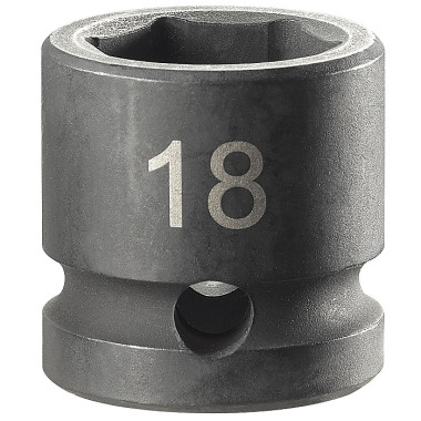 FACOM Metrischer 6-Punkt Stubby Impact Steckschluessel 18mm NSS.18A