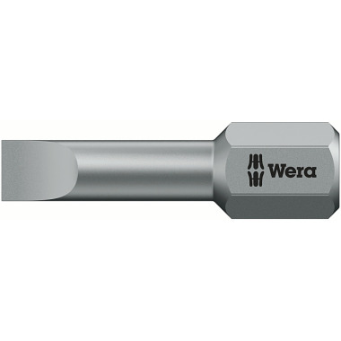 Wera 800/1 TZ 1,6 x 8,0 x 25 mm Schlitz-Bit, Torsionsform 05056240001