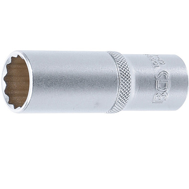 BGS Hylsa, 12-punkt, djup | 12,5 mm (1/2”) Drive | 19 mm 10686