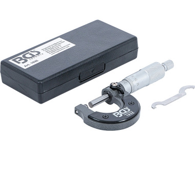 BGS Mikrometer | gradering 0,01 mm | 0 - 25 mm 1935