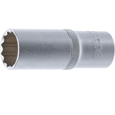 BGS Hylsa, 12-punkt, djup | 12,5 mm (1/2”) Drive | 21 mm 9360