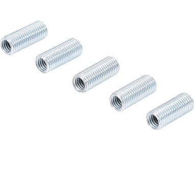 BGS Sats med gängade insatser | invändig gänga M6 x 1,0 mm / utvändig gänga M8 x 1,0 mm | 5 st. 9538-1