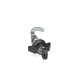 Ganter Hook-Type Latches, with Operating Elements / Operation with Key, Lockable 115.8-SUK-18-H1-SW-1