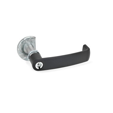 Ganter Latches with Cabinet U-Handle 119.3-VDE-A2-SW