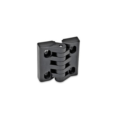 Ganter Hinges, Plastic, Adjustable by Slotted Holes 151.4-64-65-H