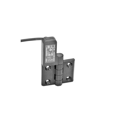 Ganter Hinges with Switch, with Connector Cable 239.4-70-53-SL-CK-2