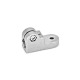 Ganter Swivel Clamp Connectors, Stainless Steel 275-B12-2-NI