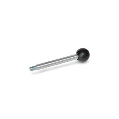 Ganter Gear Lever Handles, Steel 310-12-100-A-ZB