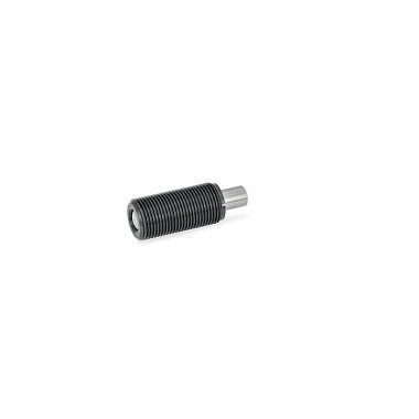 Ganter Spring Bolts, Steel / Plastic Knob 313-10-D-1-ST