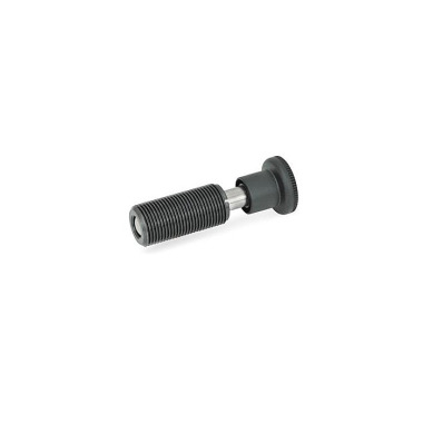 Ganter Spring Bolts, Steel / Plastic Knob 313-6-A-1-ST