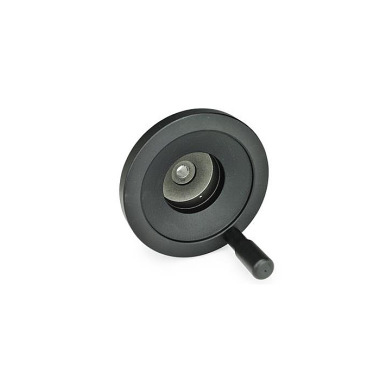 Ganter Disk Handwheels for Position Indicators 323.9-125-B12-R