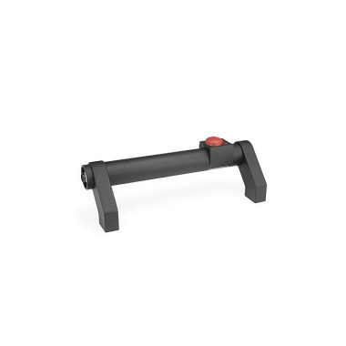 Ganter Tubular Handles, Aluminum, with Electrical Switching Function 332-300-SW-T1-1-R