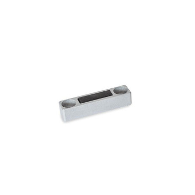 Ganter Magnetic Catches, with Rubberized Magnetic Surface 4470-50-A1-W-SR