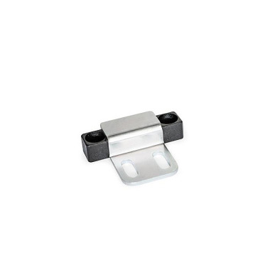 Ganter Magnetic Catches, with Rubberized Magnetic Surface 4470-50-A1-Z2-SW