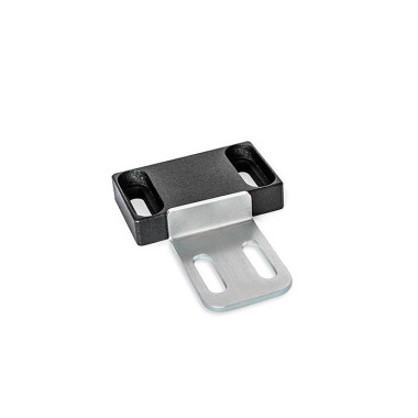 Ganter Magnetic Catches, with Rubberized Magnetic Surface 4470-50-C2-L3-SW