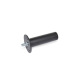 Ganter Cylindrical Handles, Plastic, Threaded stud 539.2-30-M10-20-A