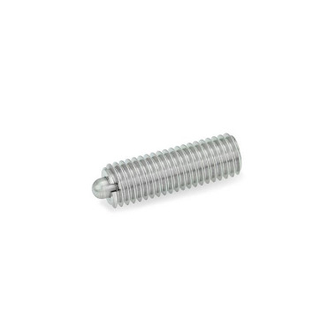 Ganter Stainless Steel Spring Plungers, with Sealed Bolt 616.1-M8-SN