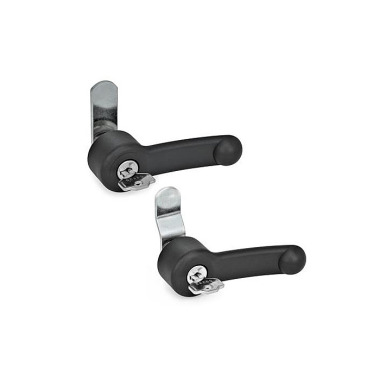 Ganter Latches with Lever, With and Without Lock 623.1-85-SL-18