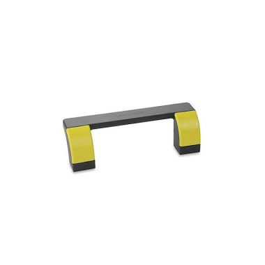 Ganter Cabinet U-Handles, Plastic 630.1-114-B-DGB