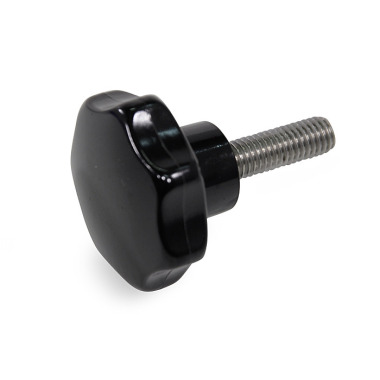 Ganter Star Knobs, Plastic, Threaded Stud Stainless Steel 6336.5-SK-50-M10-20