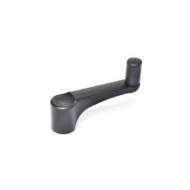 Ganter Cranked Handles, Plastic 670.2-56-B8-SW