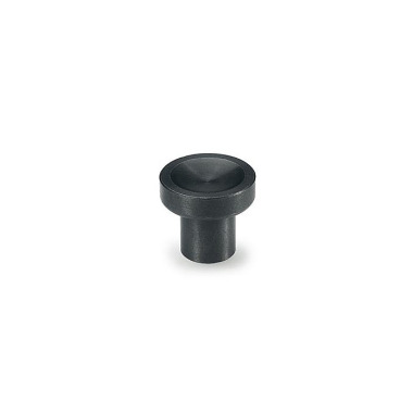 Ganter Knobs, Steel, blackened 676.1-25-M6-A