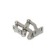 Ganter Stainless Steel Multiple-Joint Hinges, Concealed, Opening Angle 180° 7237-NI-50-R-MT